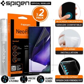 Genuine SPIGEN Neo Flex Clear Film for Samsung Galaxy Note 20 Ultra Screen Protector 2Pcs/Pack