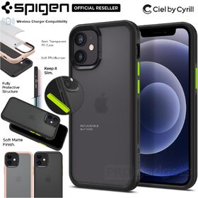 Genuine SPIGEN Ciel by CYRILL Color Brick Bumper Cover for Apple iPhone 12 mini (5.4-inch) Case