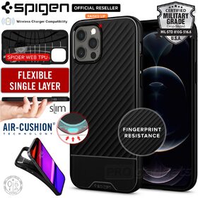Genuine SPIGEN Core Armor Sleek Protection TPU Soft Cover for Apple iPhone 12 / iPhone 12 Pro (6.1-inch) Case