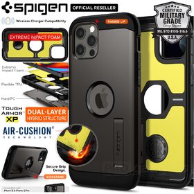 Genuine SPIGEN Tough Armor Impact Shock Proof Kickstand Hard Cover for Apple iPhone 12 / iPhone 12 Pro (6.1-inch) Case
