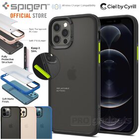 Genuine SPIGEN Ciel by CYRILL Color Brick Bumper Cover for Apple iPhone 12 / iPhone 12 Pro (6.1-inch) Case