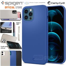 Genuine SPIGEN Ciel by CYRILL Silicone Fit Soft Rugged Slim Cover for Apple iPhone 12 Pro Max (6.7-inch) Case