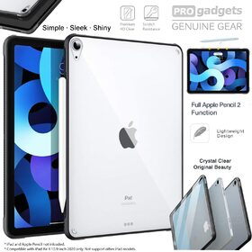 Genuine MOKO Shockproof Transparent Hard PC Back Bumper Cover for Apple iPad Air 4 Case