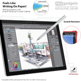 Moko Paperlike Screen Protector for Surface Pro 7 Plus / 7 / 6 / 5 / 4 (12.3-inch)