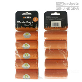 XCHO Dog Waste Bags 5 Pcs/Pack