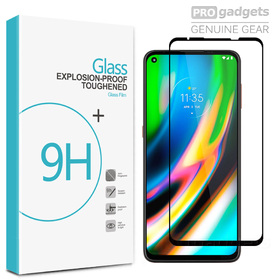 Full Cover Tempered Glass Screen Protector for Moto G9 Plus