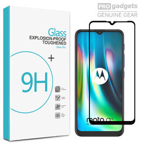 Full Cover Tempered Glass Screen Protector for Moto G9 Play
