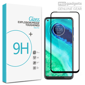 Full Cover Tempered Glass Screen Protector for Moto G8