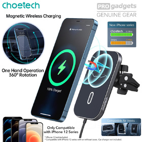 Choetech Magsafe Wireless Car Charger Air Vent Car Mount