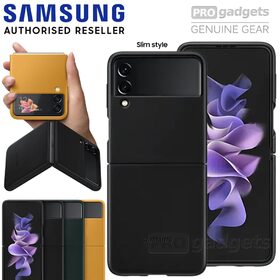 Samsung Leather Case for Galaxy Z Flip 3