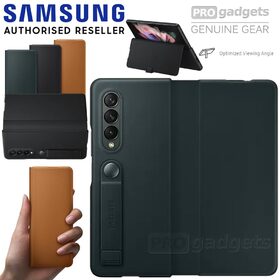 Samsung Leather Flip Case for Galaxy Z Fold 3