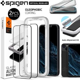 SPIGEN AlignMaster Full Cover 2PCS Screen Protector for iPhone 13 mini (5.4-inch)