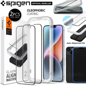 SPIGEN AlignMaster Full Cover 2PCS Screen Protector for iPhone 13 / 13 Pro (6.1-inch)