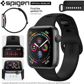 SPIGEN Silicone Fit Watch Band for Apple Watch Series 7/6/SE/5/4/3/2/1 (41/40/38mm)