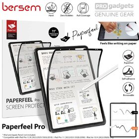 Bersem Paperlike Film Pro Screen Protector for iPad Pro 11 2021/ 2020/ 2018/ iPad Air 4
