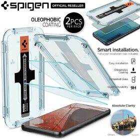 SPIGEN GLAS.tR EZ Fit Slim 2PCS Screen Protector for Galaxy S22