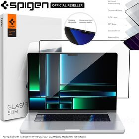 SPIGEN GLAS.tR Slim Screen Protector for MacBook Pro 14" 2021