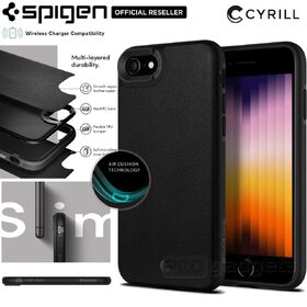 SPIGEN Cyrill Leather Brick Case for iPhone SE 2022 / 2020 / 8 / 7