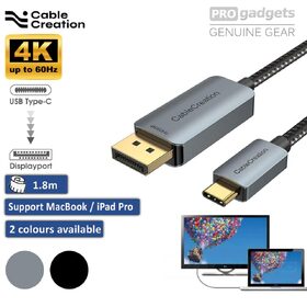 CableCreation 4K 60Hz USB C to DP DisplayPort Cable 1.83M