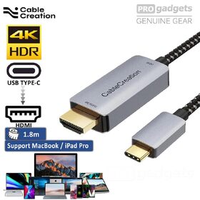 CableCreation 4k 60Hz HDR USB C to HDMI Cable 1.83M