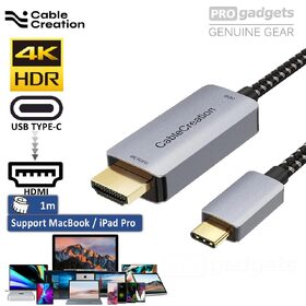 CableCreation 4k 60Hz HDR USB C to HDMI Cable 1M