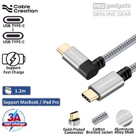 CableCreation Angle USB C to USB C Cable 1.2M