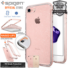iPhone 7 Case, Genuine SPIGEN Neo Hybrid Crystal Glitter Bumper Cover for Apple