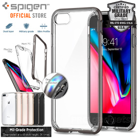 iPhone 8 Plus Case, Genuine SPIGEN Neo Hybrid Crystal 2 Bumper Cover for Apple 