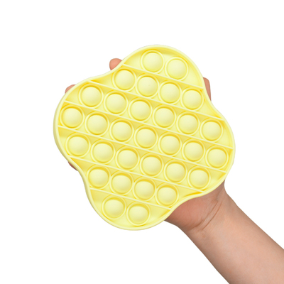 Push Pop Bubble Fidget Sensory Toy [Colour:Yellow]