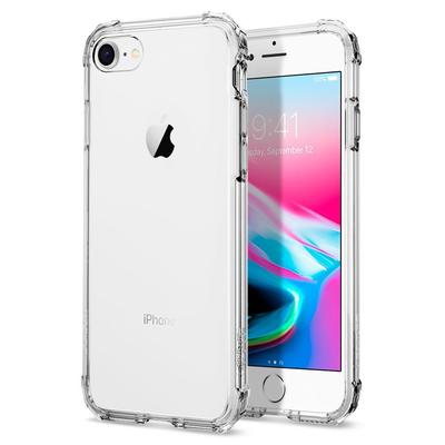 iPhone 8 Case, Genuine SPIGEN Crystal Shell Bumper Hard Cover for Apple [Colour:Clear Crystal]