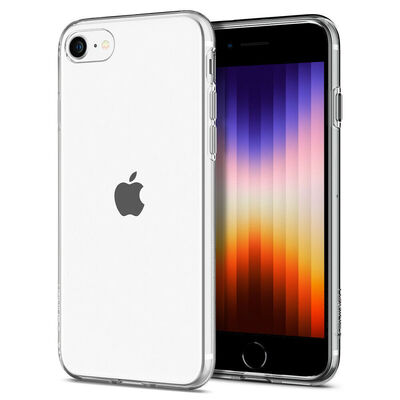 SPIGEN Liquid Crystal Flex Case for iPhone SE 2022 / SE 2020 / 8 / 7 [Colour:Crystal Clear]