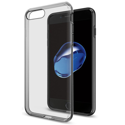 iPhone 8 Plus Case, Genuine SPIGEN Liquid Crystal Slim Soft Cover for Apple [Colour:Space Crystal]