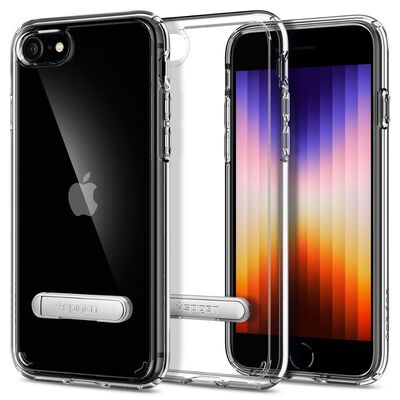SPIGEN Ultra Hybrid S Case for iPhone SE 2022 / SE 2020 / 8 / 7 [Colour:Crystal Clear]