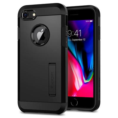 iPhone 8 Case, Genuine SPIGEN Heavy Duty Tough Armor 2 Hard Cover for Apple [Colour:Black]