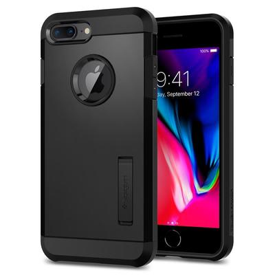 iPhone 8 Plus Case, Genuine SPIGEN Heavy Duty Tough Armor 2 Hard Cover for Apple [Colour:Black]