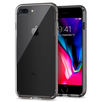 iPhone 8 Plus Case, Genuine SPIGEN Neo Hybrid Crystal 2 Bumper Cover for Apple  [Colour:Gunmetal]