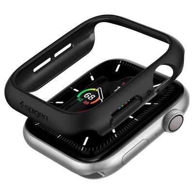 SPIGEN Thin Fit Case for Apple Watch Series SE2/6/SE/5/4 (44mm) [Colour:Black]