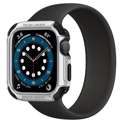 SPIGEN Tough Armor Case for Apple Watch Series SE2/6/SE/5/4 (44mm) [Colour:Silver]