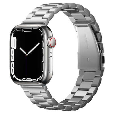 SPIGEN Modern Fit for Apple Watch 49mm / 46mm / 45mm / 44mm / 42mm Watch Band [Colour:Silver]