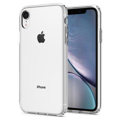 iPhone XR Case, Genuine SPIGEN Liquid Crystal Exact Fit Slim Soft Cover for Apple [Colour:Clear]
