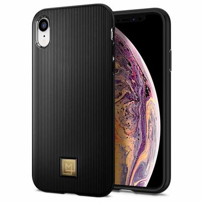 iPhone XR Case, Genuine SPIGEN La Manon Classy Chic Design Cover for Apple [Colour:Classy Black]