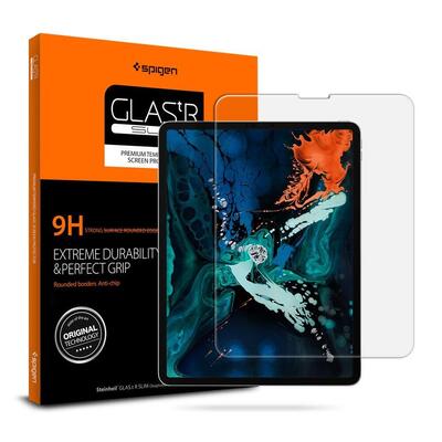 SPIGEN GLAS.tR Slim Glass Screen Protector for iPad Pro 12.9-inch 6th Gen (2022) / 5th Gen (2021) / 4th Gen (2020) / 3rd Gen (2018) [Colour:Clear]