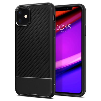 iPhone 11 Pro Case, Genuine SPIGEN Core Armor Sleek Protection TPU Soft Cover for Apple [Colour:Black]