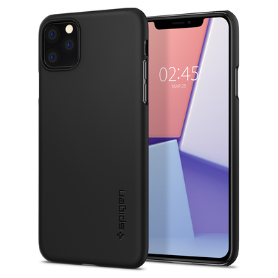 iPhone 11 Pro Case, Genuine SPIGEN Ultra Exact Thin Fit Slim Hard Cover for Apple [Colour:Black]