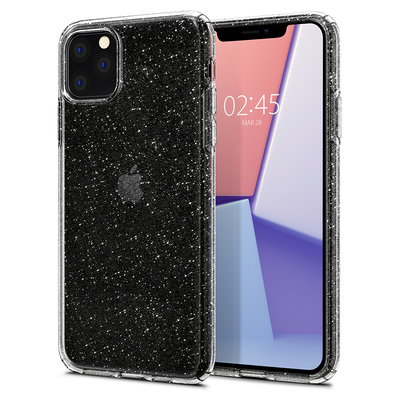 iPhone 11 Pro Case, Genuine SPIGEN Liquid Crystal Glitter Slim Soft Cover for Apple [Colour:Crystal Quartz]