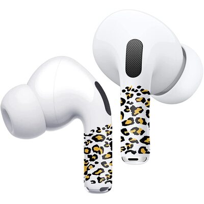 RockMax AirPods Pro Skin Wrap Sticker for Apple AirPods Pro 2 / 1 [Colour:Leopard]
