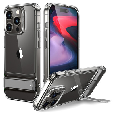 ESR Boost Kickstand Case for iPhone 15 Pro Max [Colour:Clear]