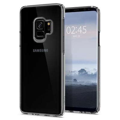 Galaxy S9 Case, Genuine SPIGEN Ultra Thin Fit Exact-Fit Slim Cover for Samsung [Colour:Clear]