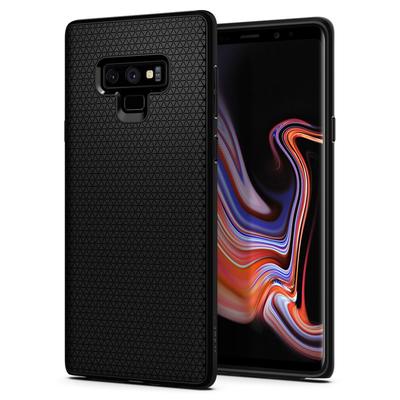 Galaxy Note 9 Case, Genuine SPIGEN Soft TPU Liquid Air Armor Cover for Samsung [Colour:Black]
