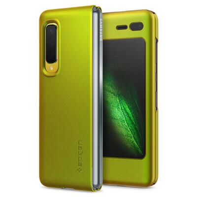 Genuine Spigen Ultra Thin Fit Exact Fit Slim Hard Cover for Samsung Galaxy Fold [Colour:Green]